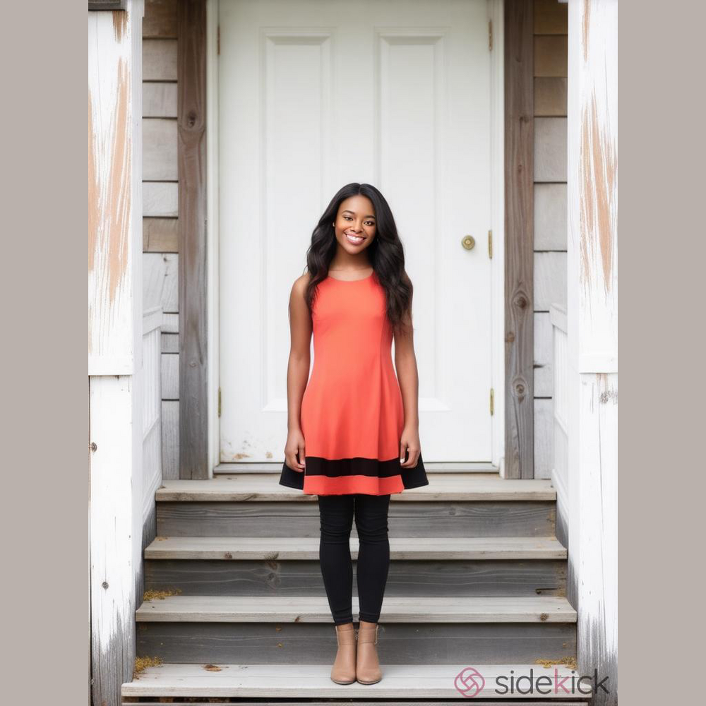 Women's New York & Company Dress - Size S - Coral